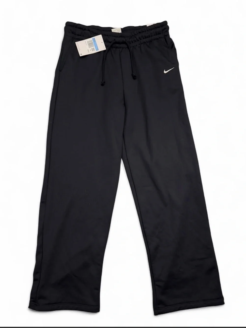 Nike Black Men's Casual Sweatpants with Swoosh